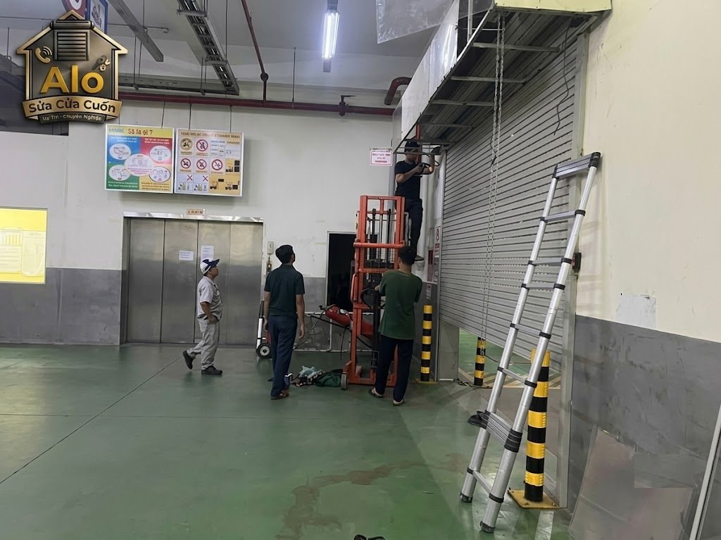 sửa cửa cuốn tại Kim Sơn