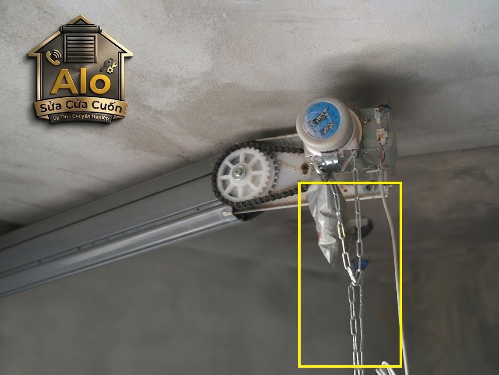 cửa cuốn mất điện phải làm sao - hướng dẫn mở cửa cuốn khi mất điện