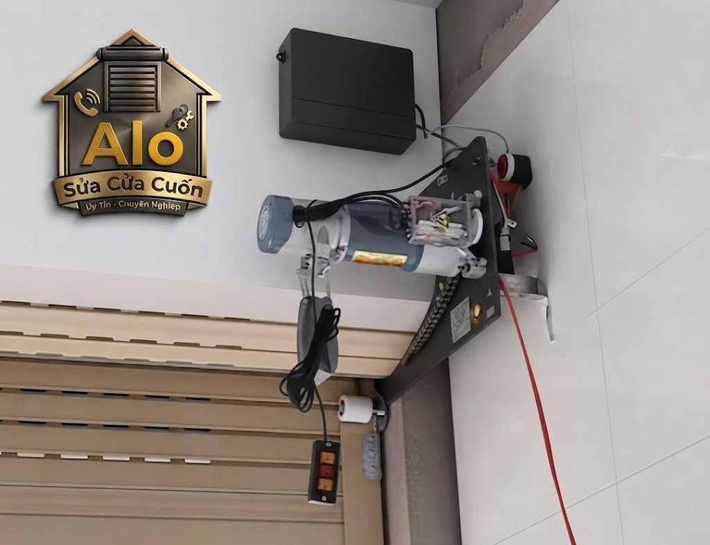 chi phí thay motor cửa cuốn là bao nhiêu