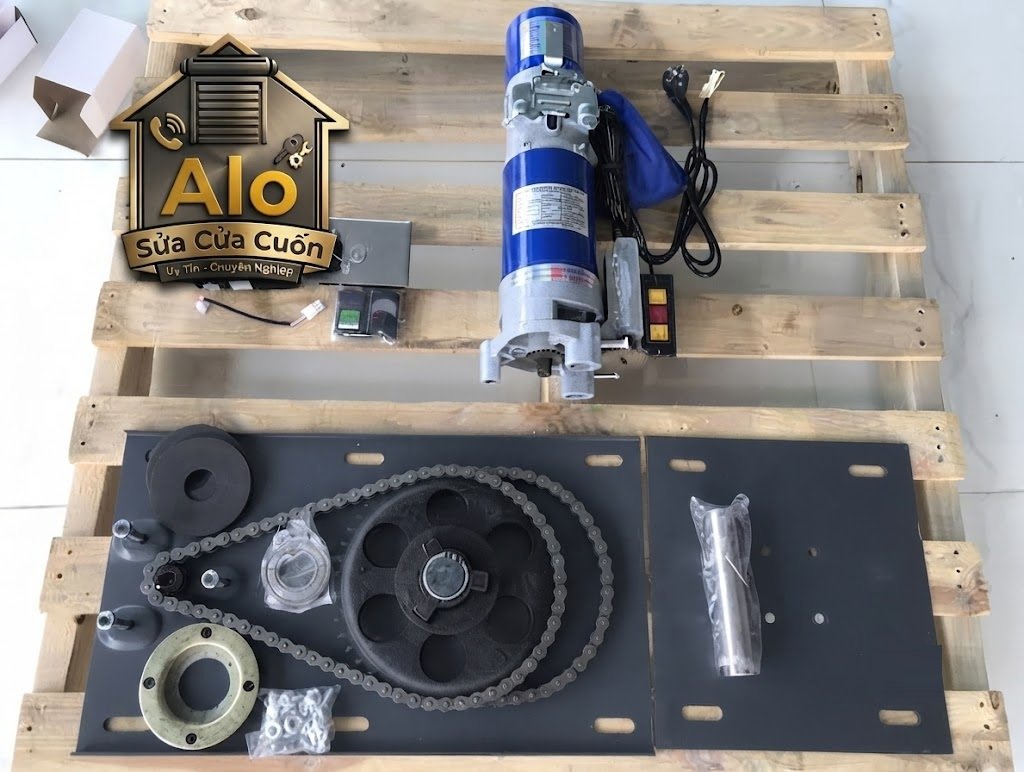 thay motor cửa cuốn khi nào là cần thiết